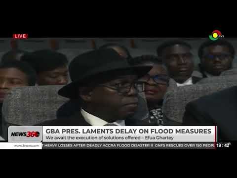 Ghana Bar Association President laments delay on flood measures