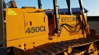 1986 Case 450C Bull Dozer For Sale Walk-Around Inspection Video!