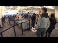 3046 going through TSA security check point