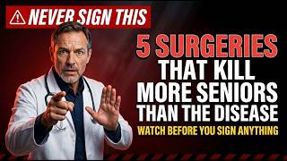 NEVER Sign This: 5 Surgeries That Kill More Seniors Than the Disease