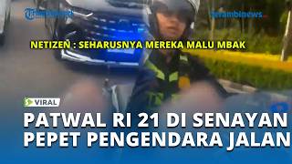 VIRAL! Pengendara Mengaku Dipepet Patwal RI 21 di Senayan, Petugas Akhirnya Minta Maaf screenshot 5