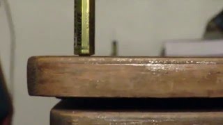 How camera below tabletop can create a false horizon