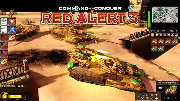 Red Alert 3 War of Powers MOD Soviet at Map Defending Moscow | Defending from Waves of Enemy!