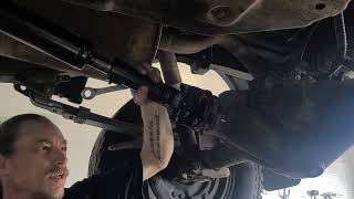 Rear Drive Shaft Assembly on a 2000 Toyota Tacoma