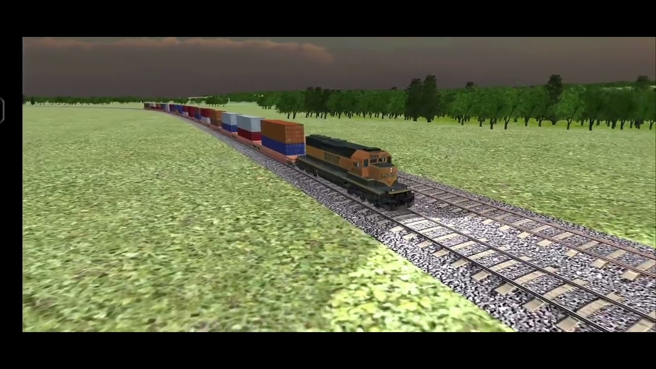 Simulator Lokomotif Kereta api 