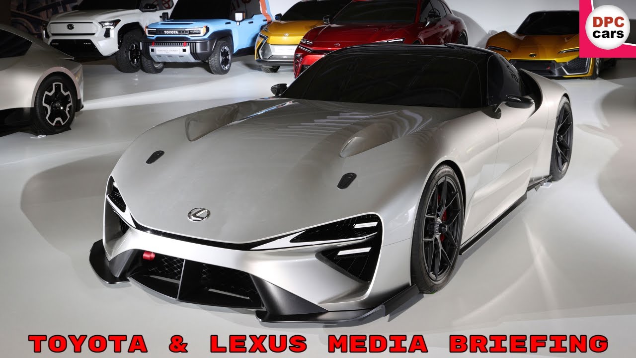 Toyota And Lexus Media Briefing On Battery Ev Car Suv Sports Car Youtube