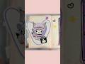 Kuromi Sticker Gamebook #sticker #asmr #kuromi #paperdiy #sanrio #squishy #statisfying