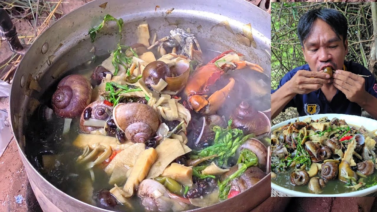 แกงหอยหอม - ແກງຫອຍຫອມ #บัวไล