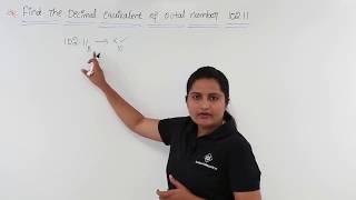 Octal To Decimal Number Example