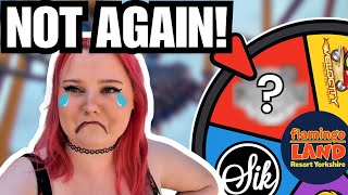 Spin the wheel RUINS our day at a Theme Park!? 🎢