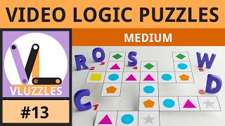 The Crossword - VLuzzles #13 - Medium - Video Logic Puzzles