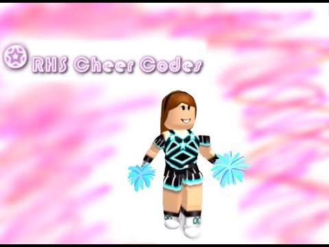 Rhs Cheerleader Outfit Code Roblox Youtube - cheer outfit roblox cheerleader outfit codes