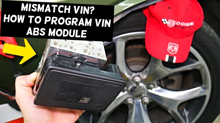 Fix Dodge ABS Module VIN Mismatch with DIY Programming