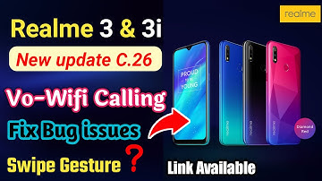 Realme 3 & 3i Wifi Calling Update | Realme 3 & 3i March Update 2020  !! Latest Jankari !!