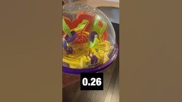 Perplexus Original left-handed Skip Speedrun (0.26 seconds) #perplex #original #shorts #3d