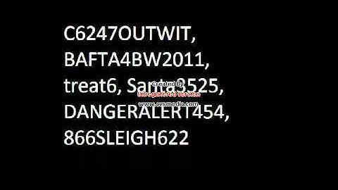 bin weevils codes.avi