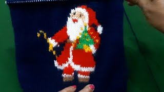 Santa Claus design for sweater