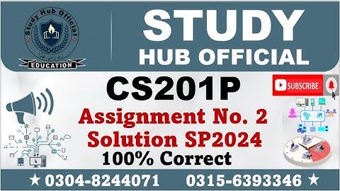 CS201P Assignment 2 Solution Spring 2024, CS201P Assignment 2 solution 2024, CS201P assig 2 solution
