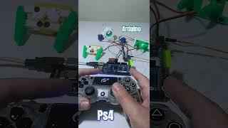 ps4 control de servomotores