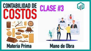 CONTABILIDAD DE COSTOS | MATERIA PRIMA Y MANO DE OBRA | CLASE 3 CONTABILIDAD DE COSTOS | MATERIA PRIMA Y MANO DE OBRA | CLASE 3