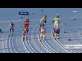 Cross country world cup 2021 falun 10 classic mass start women norwegian commentary