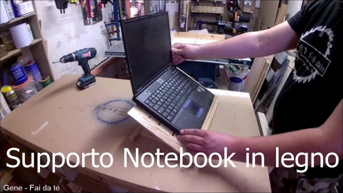 APMIEK Supporto PC Portatile 8 Livelli Regolabile, Laptop Stand Pieghevole  Plastica+Alluminio Rialzo PC Portatile Stabile Ventilato Supporto Notebook