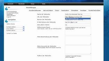 PHP Fusion tutorial (Probleme mit der Reg. ?? ) by Radio-wundertuete.de