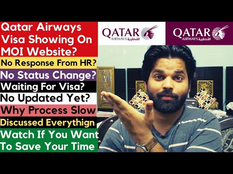 Qatar Airways Visa Show On MOI But HR Department Didn't Contact?