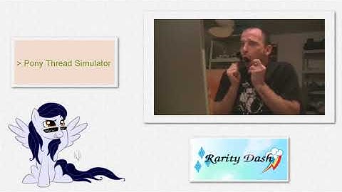 [Blind Commentary] Pony Thread Simulator V0.08