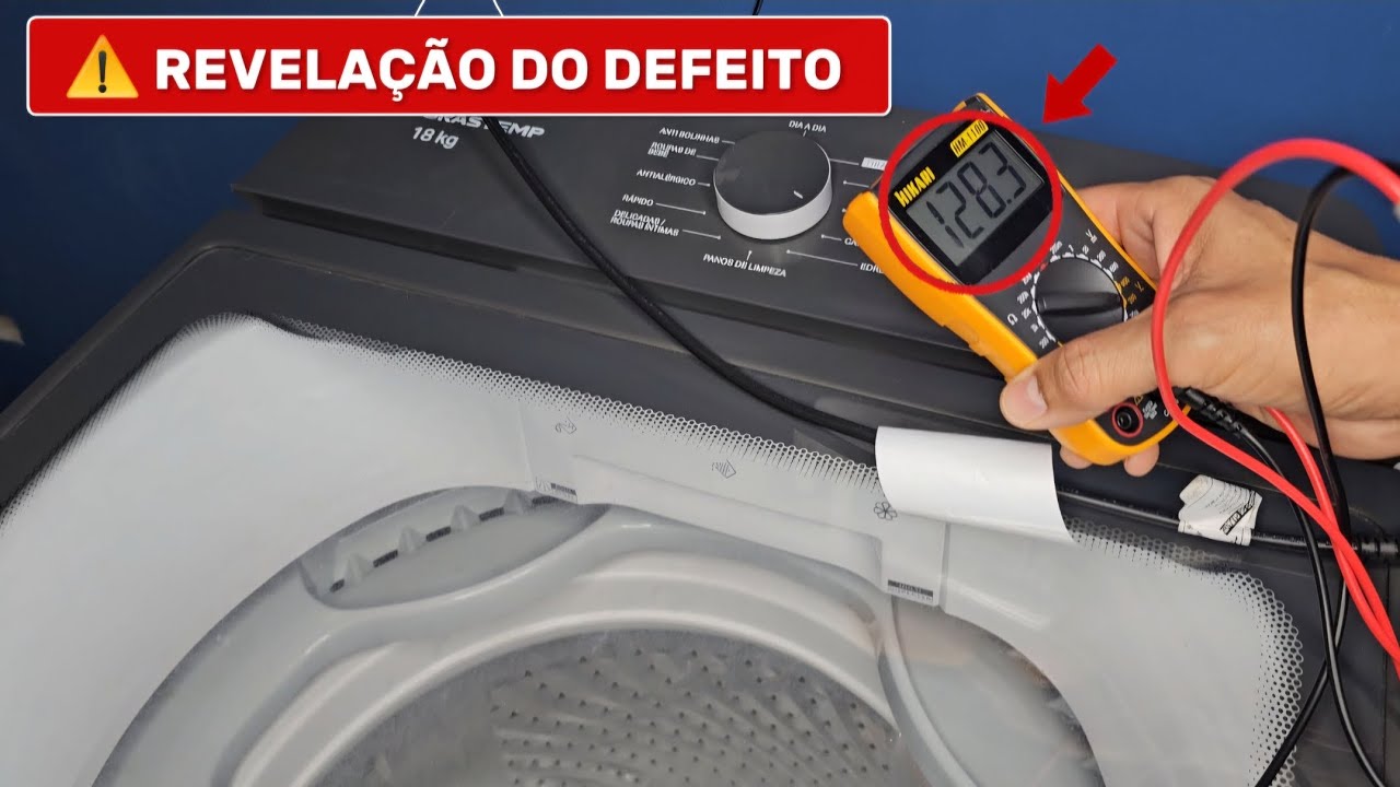rEVELAMOS O DEFEITO DA LAVADORA BRASTEMP E CONSUL 