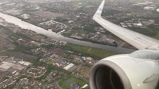 *LOUD ROAR!!*| KLM | B737-800 | Glasgow - Amsterdam