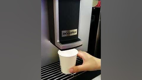 Fully Automatic Coffee Machine, with integrated payment system