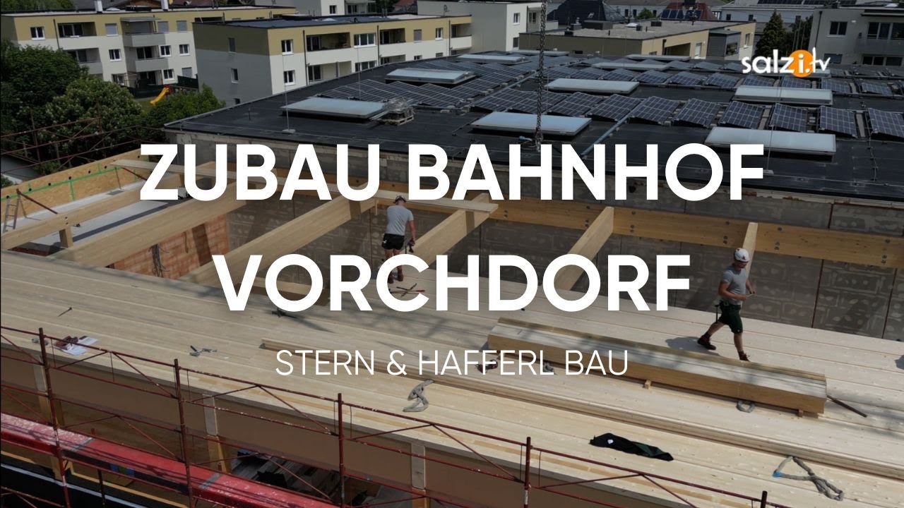 Zubau des Bahnhofs Vorchdorf