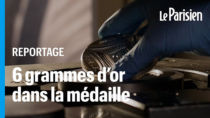 « C'est un bijou » : au cœur de la fabrication des médailles des JO