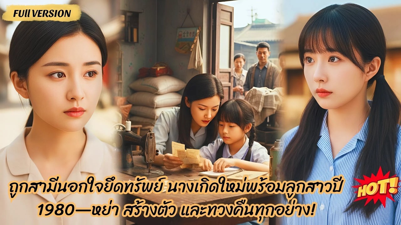 ถูกสามีนอกใจยึดทรัพย์ นางเกิดใหม่พร้อมลูกสาวปี 1980—หย่า สร้างตัว และทวงคืนทุกอย่าง!