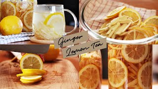 【韓国お茶】体にも良い『生姜レモン茶』の作り方