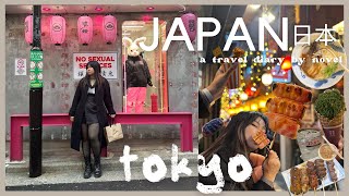 travel diary • weekend in tokyo, temples, omoide yokocho shinjuku, tokyo tower, tatsunoya ramen