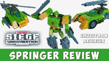Transformers Siege Springer Review