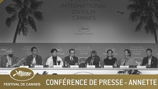 ANNETTE - CONFERENCE DE PRESSE - CANNES 2021 - VF