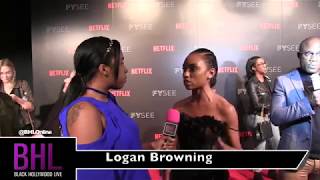 Logan Browning Talks Episode Five And Education When Using The N Word
