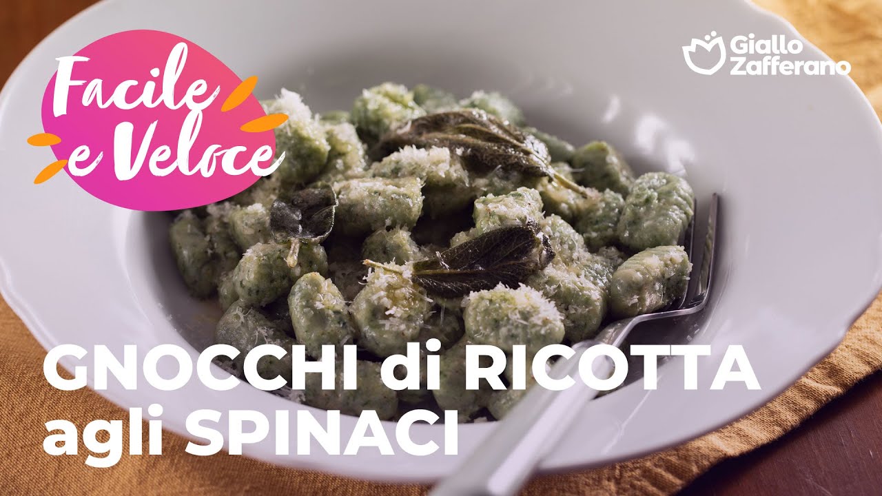 GNOCCHI di RICOTTA agli SPINACI - RICETTA PERFETTA💚🌿🤍
