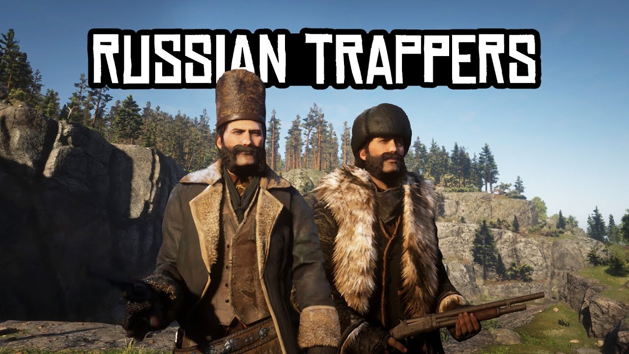 Red Dead Redemption 2 Online RUSSIAN TRAPPERS Outfits Tutorial YouTube