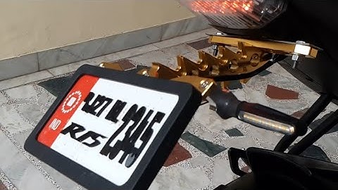 Installing tail tidy and indicators in R15 V2 😍💥