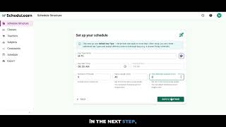 Flexible Day Layouts in ScheduLearn