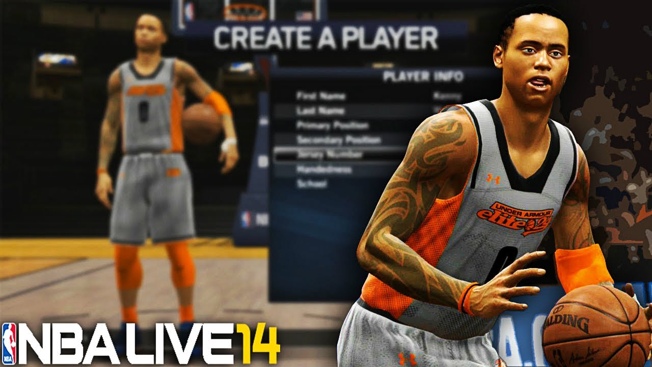 NBA Live 14 Rising Star PS4 #1 - Creation and Rookie Draft Showcase Ft Kenny Woods
