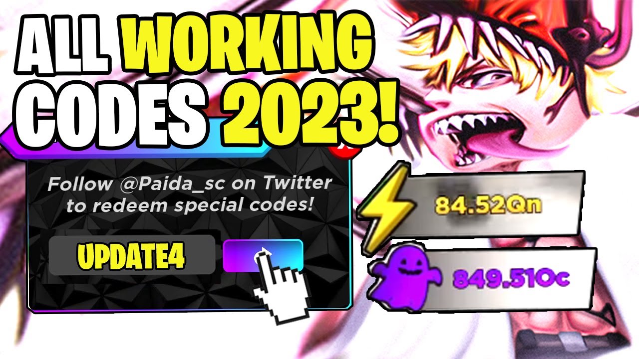 NEW* ALL WORKING CODES FOR ANIME SOULS SIMULATOR 2023! ROBLOX