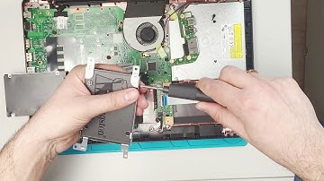 Asus X555L SSD upgrade and battery replacement