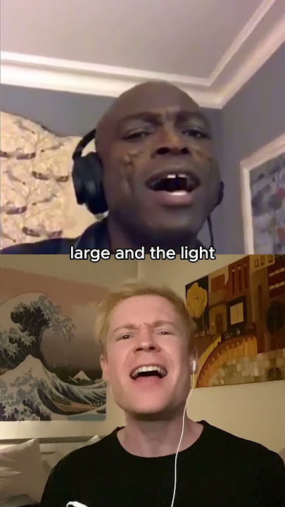 Seal reacts to 'Kiss From A Rose' duet #kissfromarose #singing