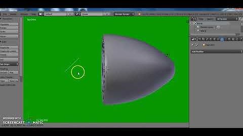 PROPELLER MODELLING(EASY PROCESS IN BLENDER)