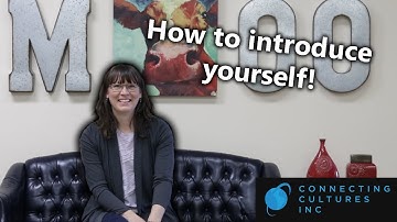 Quick Tips: How to Introduce Yourself